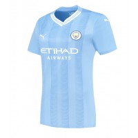 Billiga Manchester City Matheus Nunes #27 Hemma fotbollskläder Dam 2023-24 Kortärmad